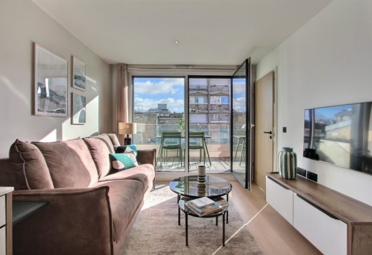 Appartement 1 chambre climatisé avec balcon à quelques minutes de la Tour Eiffel