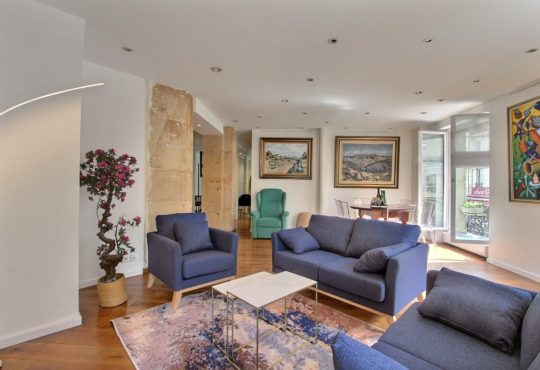 3-bedroom apartment near the Louvre