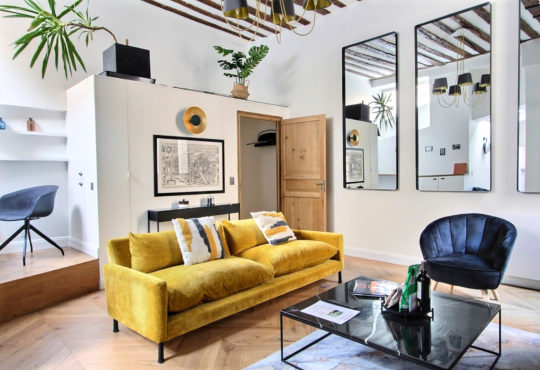 Furnished apartment Stylish 2 bedrooms in the Marais