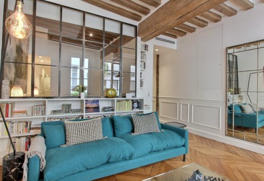 Beautiful air-conditioned 2-bedroom in Saint-Germain-des-Prés