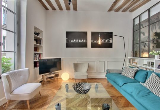 Beautiful air-conditioned 2-bedroom in Saint-Germain-des-Prés