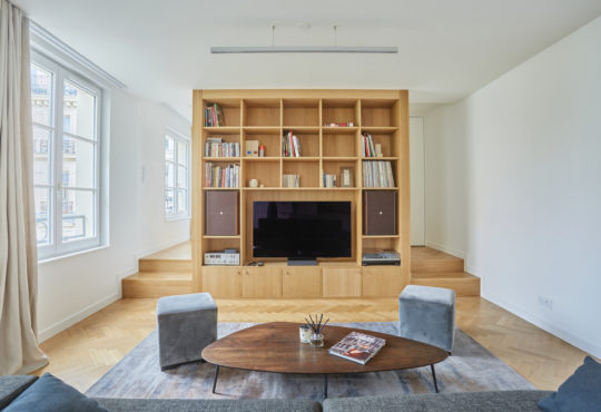 Brand new 1-bedroom in the heart of the Marais