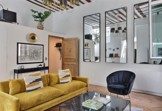 Furnished apartment Stylish 2 bedrooms in the Marais