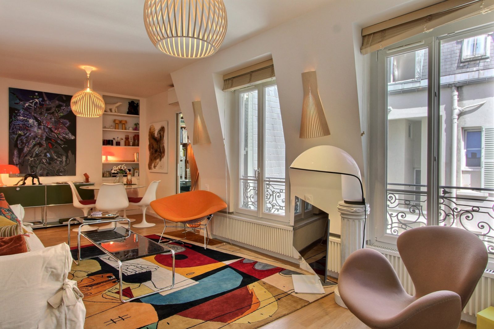 Quiet 1 bedroom apartment with A/C near the Invalides